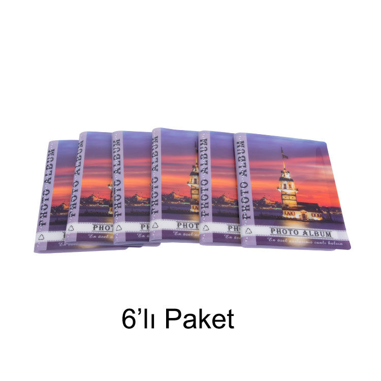 10x15cm Promosyon Fotoğraf Albümü - 6'lı Paket - 1