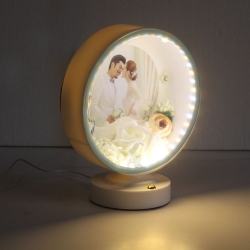 NobbyStar Hediye - 3D LED'li Çiçek Arajmanlı Fotoğraflı Abajur (1)