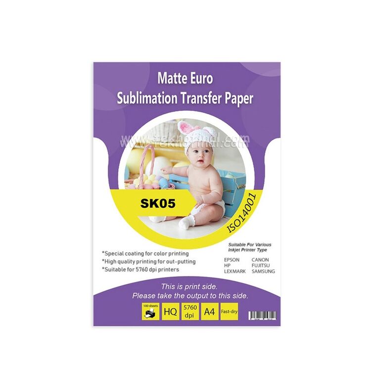 A4-A3 Matte Euro Sublimation Transfer Paper