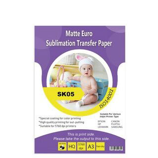 A4-A3 Matte Euro Sublimation Transfer Paper