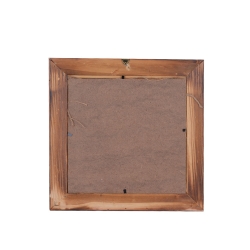 Bamboo Multiple Photo Frame with Straw String and Latch - Thumbnail