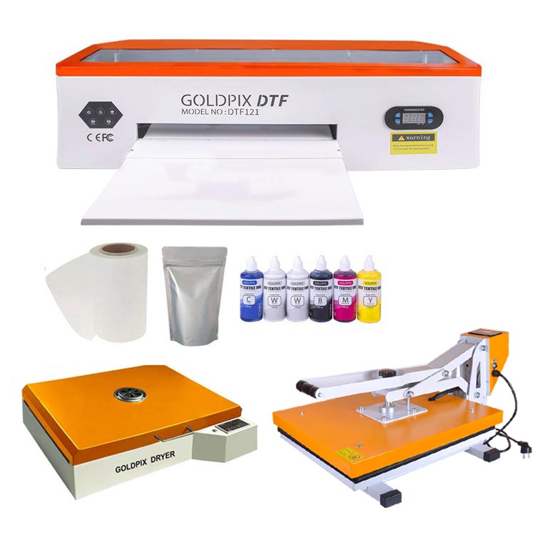 Goldpix 1390 DTF Basic Tekstil Baskı Makine Seti