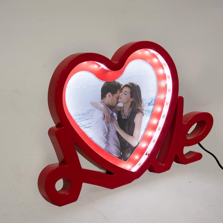 Led Işıklı Love Fotoğraflı Sihirli Ayna - 2