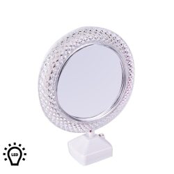 Led'li Kristal Yuvarlak Sihirli Ayna - 1