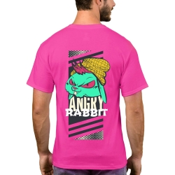 Pembe T-Shirt %100 Pamuklu - Thumbnail