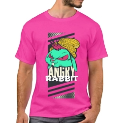 Pembe T-Shirt %100 Pamuklu - Thumbnail