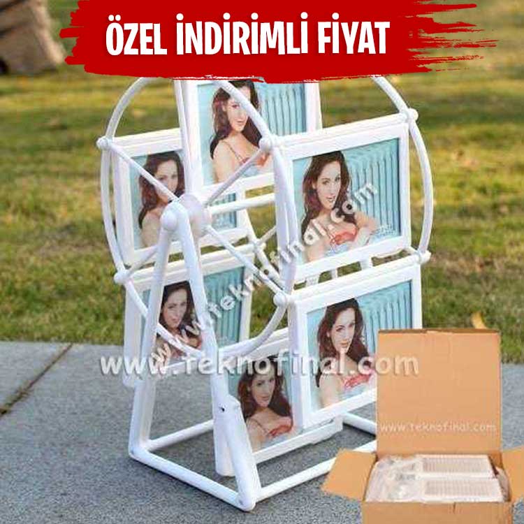 Hareketli Dönme Dolap Değirmen Fotoğraf Çerçevesi